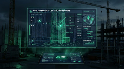 Construction Project System interface preview